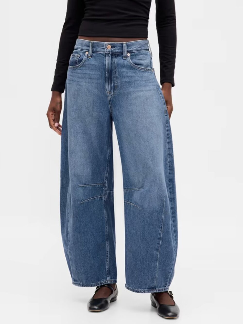 Never Worn Gap High Rise Horseshoe Jeans - Size 28/US 6